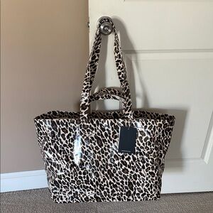 BNWT Consuela leopard tote bag